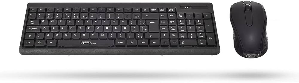 Mousse E Teclado Optical Sem Fio 2.4GHZ Knup - Imagem 3